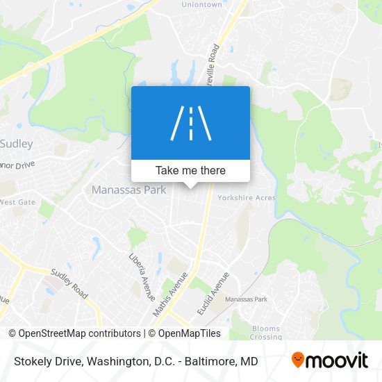 Mapa de Stokely Drive
