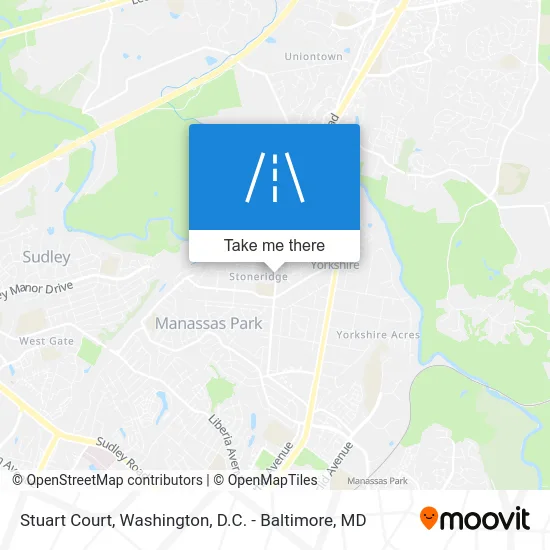Stuart Court map