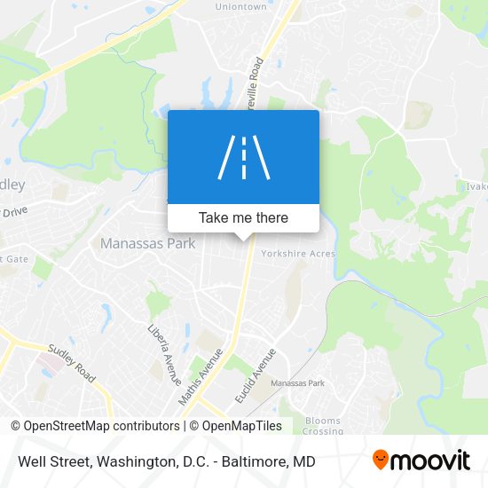 Well Street map