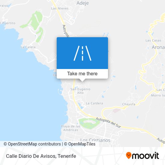 Calle Diario De Avisos map