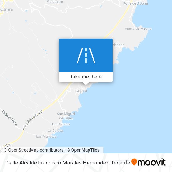 Calle Alcalde Francisco Morales Hernández map
