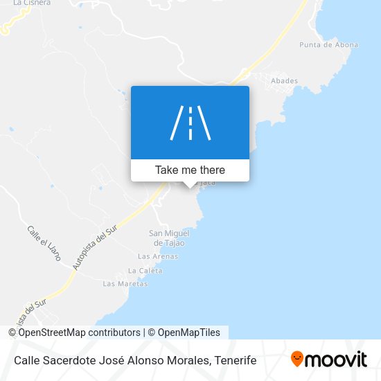 Calle Sacerdote José Alonso Morales map