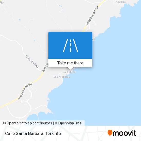 Calle Santa Bárbara map