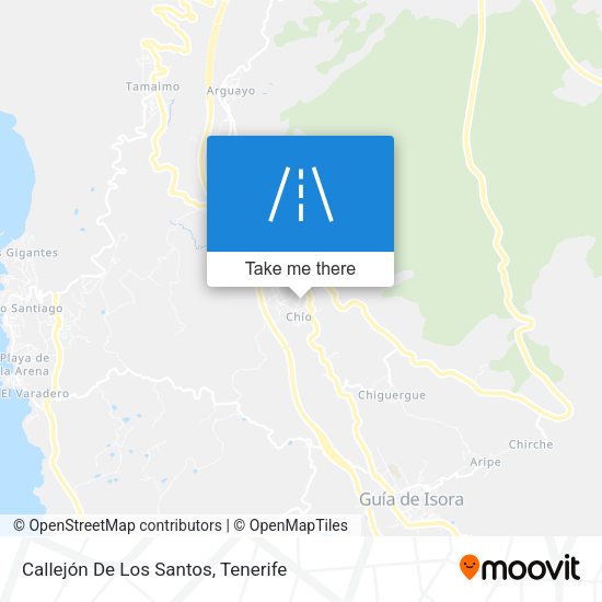 Callejón De Los Santos map