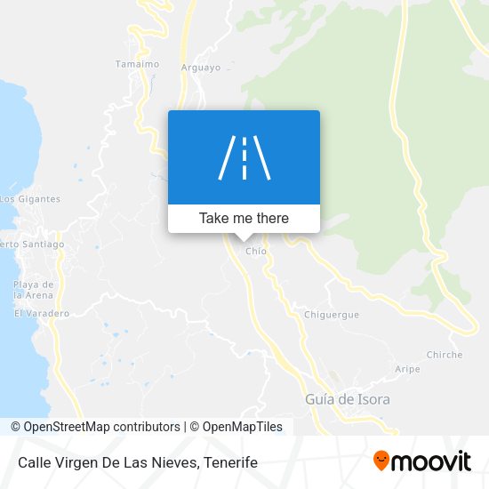 Calle Virgen De Las Nieves map