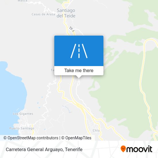 Carretera General Arguayo map