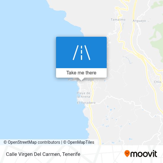 Calle Virgen Del Carmen map