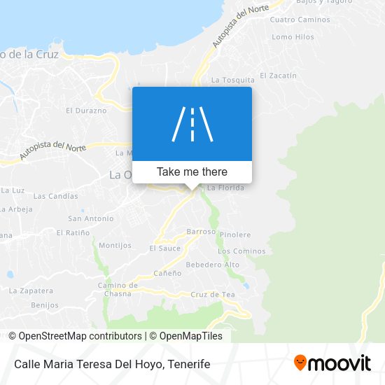 Calle Maria Teresa Del Hoyo map