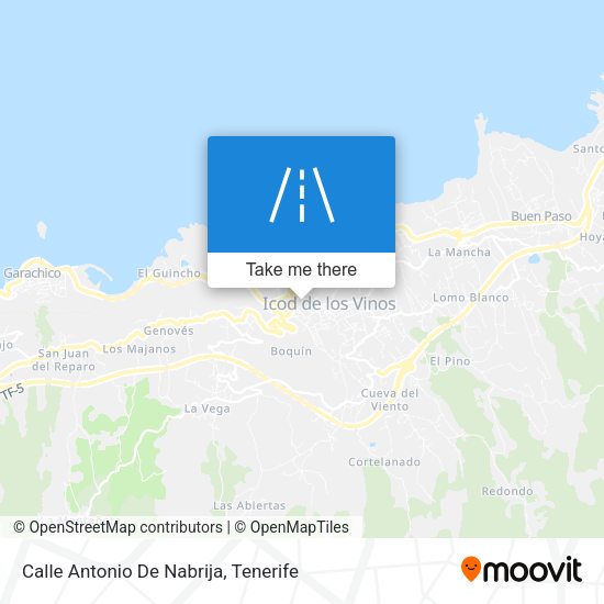 Calle Antonio De Nabrija map