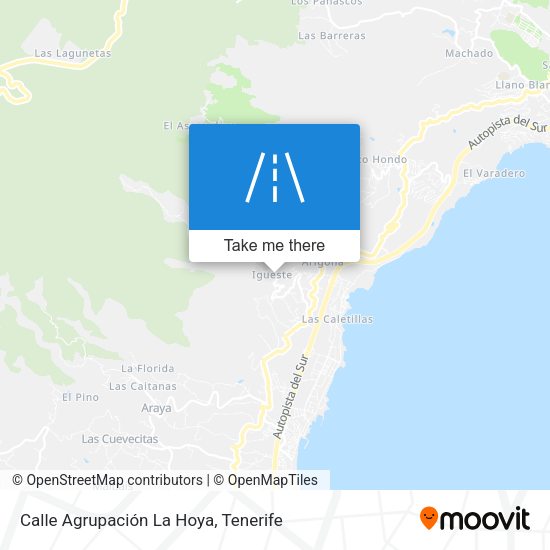 Calle Agrupación La Hoya map