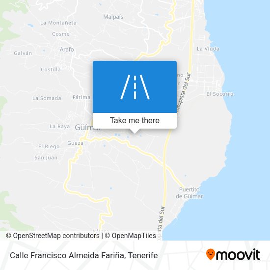 Calle Francisco Almeida Fariña map