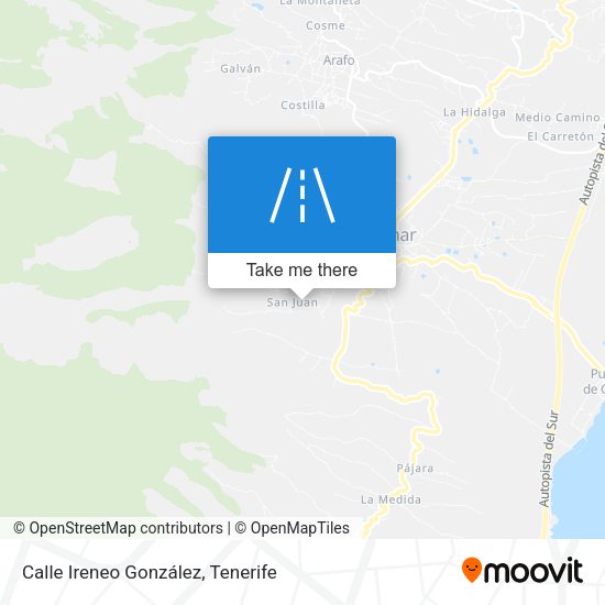 Calle Ireneo González map