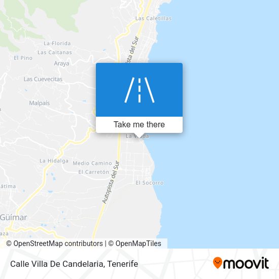 Calle Villa De Candelaria map