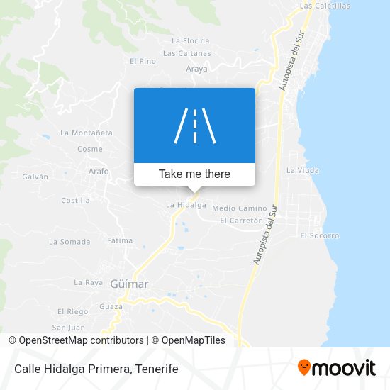 Calle Hidalga Primera map