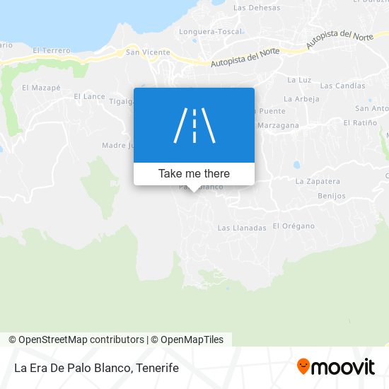 La Era De Palo Blanco map