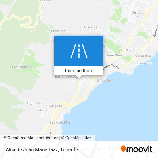 Alcalde Juan María Díaz map