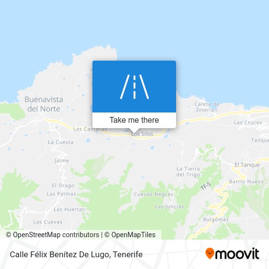 Calle Félix Benítez De Lugo map