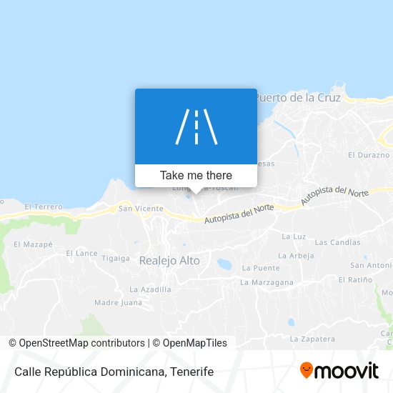 Calle República Dominicana map
