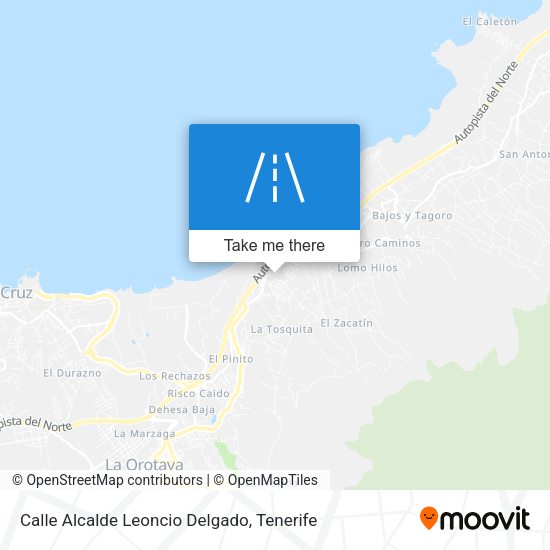 Calle Alcalde Leoncio Delgado map
