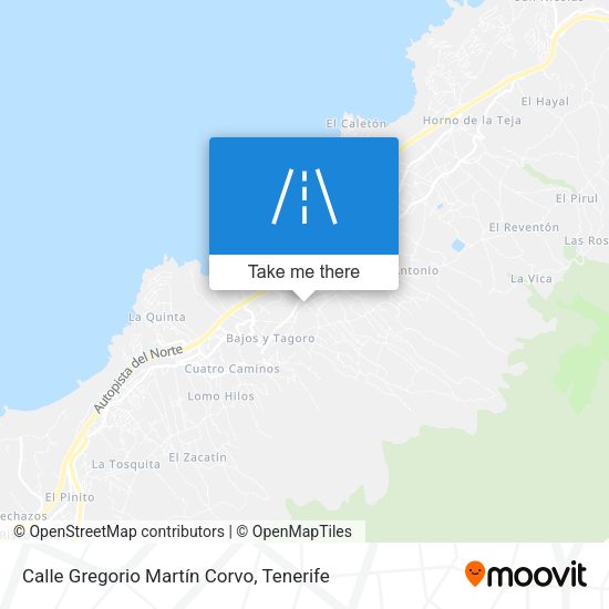 Calle Gregorio Martín Corvo map