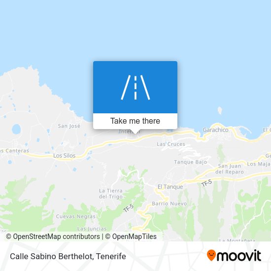 Calle Sabino Berthelot map