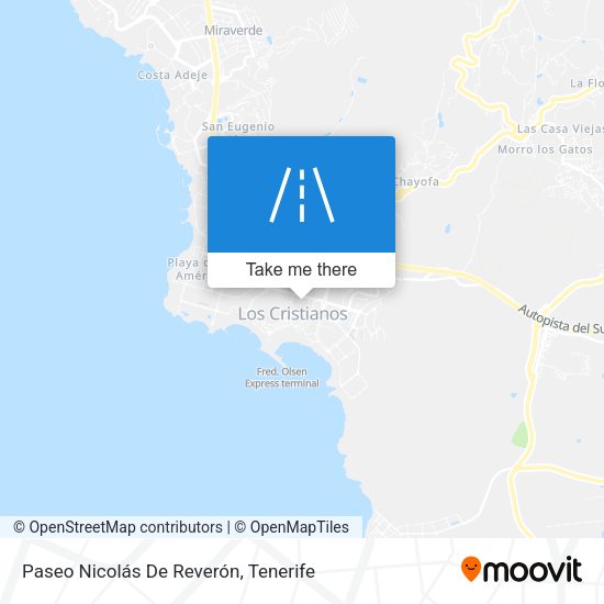 Paseo Nicolás De Reverón map