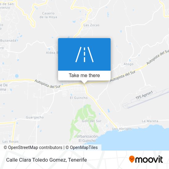 Calle Clara Toledo Gomez map
