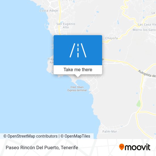 Paseo Rincón Del Puerto map
