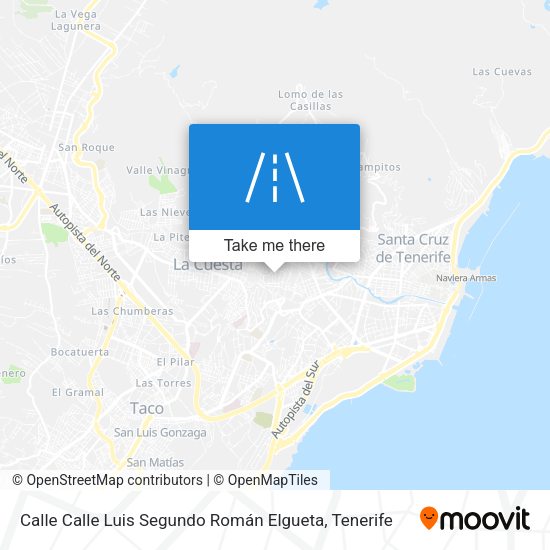 Calle Calle Luis Segundo Román Elgueta map