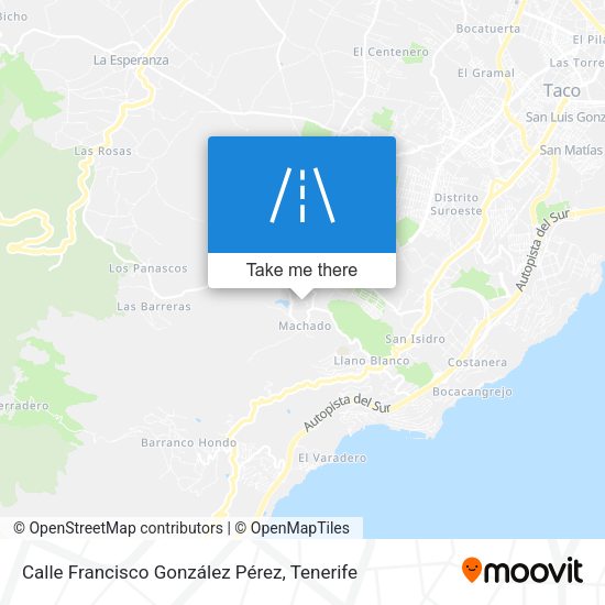Calle Francisco González Pérez map