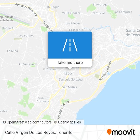 Calle Virgen De Los Reyes map