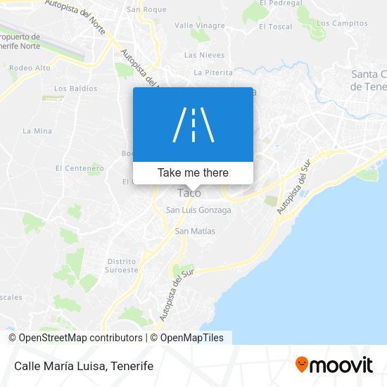 Calle María Luisa map