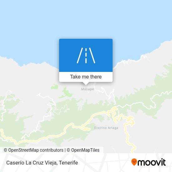 Caserío La Cruz Vieja map