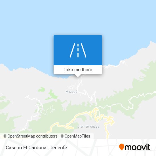 Caserío El Cardonal map