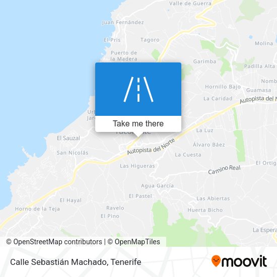 Calle Sebastián Machado map
