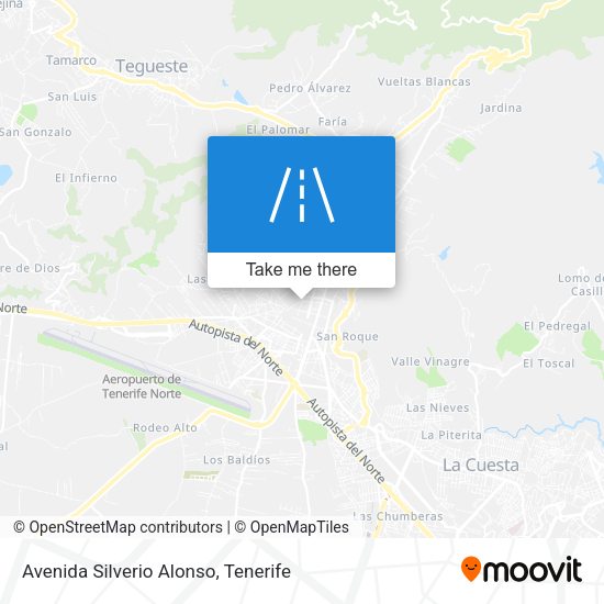 Avenida Silverio Alonso map