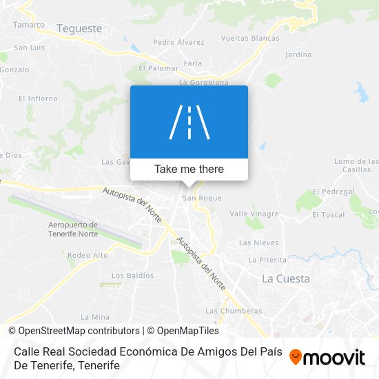 Calle Real Sociedad Económica De Amigos Del País De Tenerife map