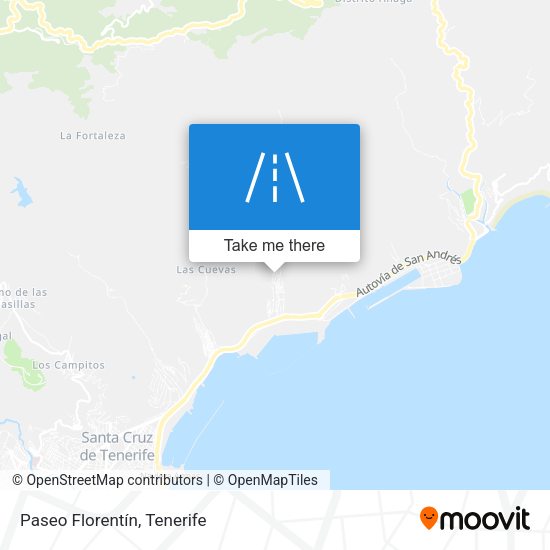 Paseo Florentín map