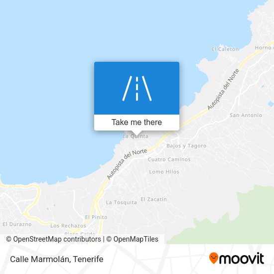 Calle Marmolán map