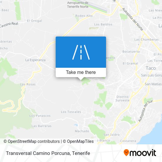 Transversal Camino Porcuna map