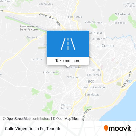 Calle Virgen De La Fe map