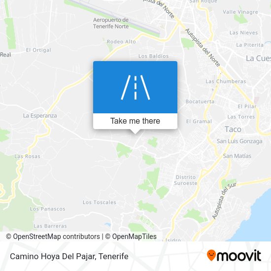 Camino Hoya Del Pajar map