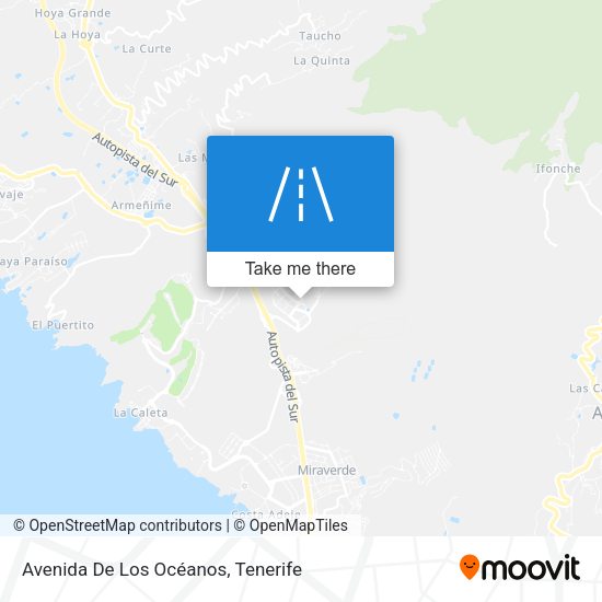 Avenida De Los Océanos map