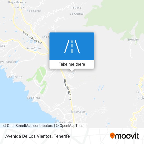 Avenida De Los Vientos map
