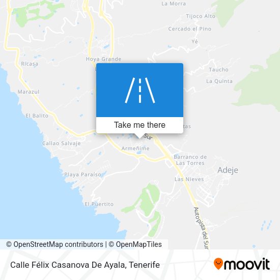 Calle Félix Casanova De Ayala map