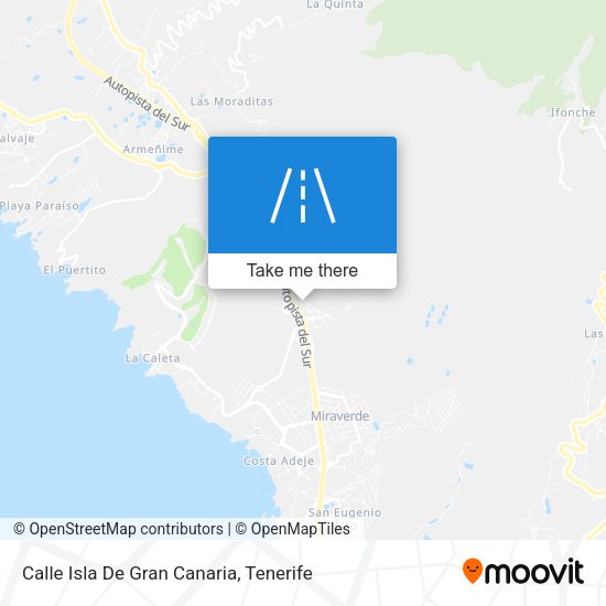 Calle Isla De Gran Canaria map