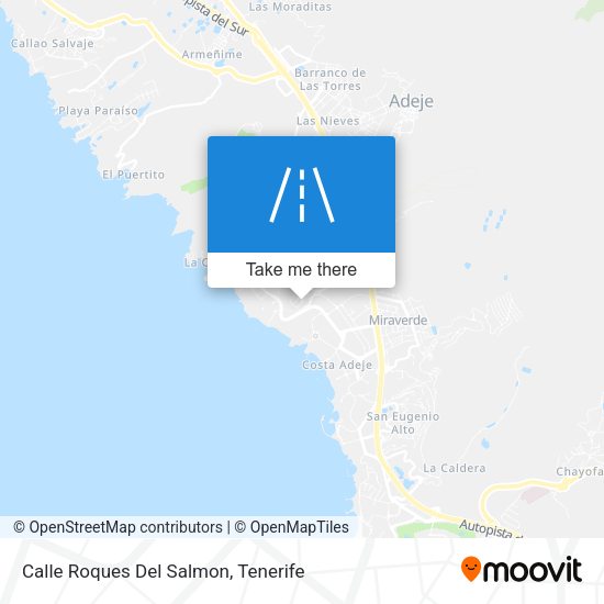 Calle Roques Del Salmon map
