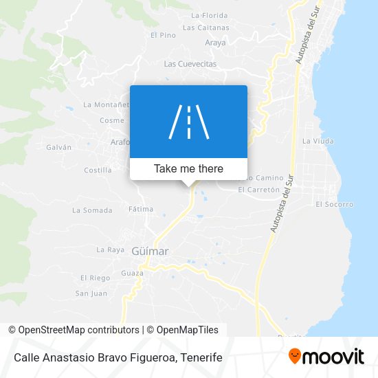 Calle Anastasio Bravo Figueroa map