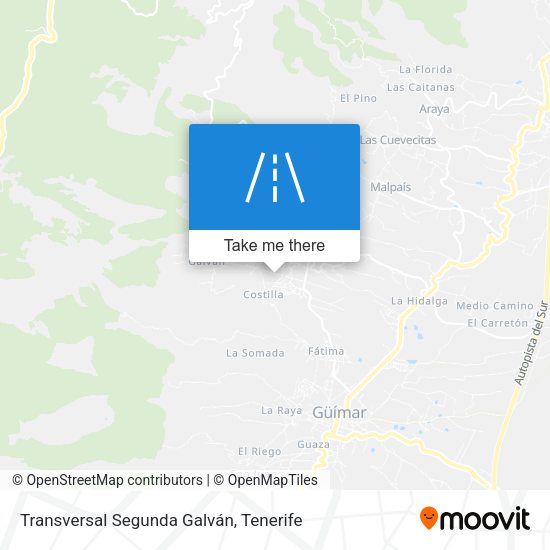 Transversal Segunda Galván map