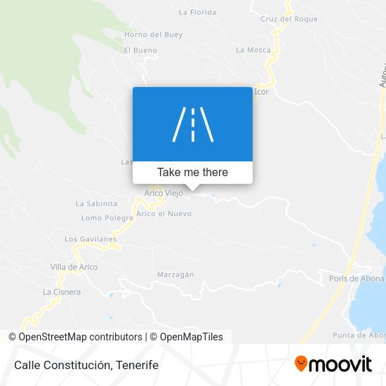 Calle Constitución map